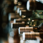 Wine shop shelves