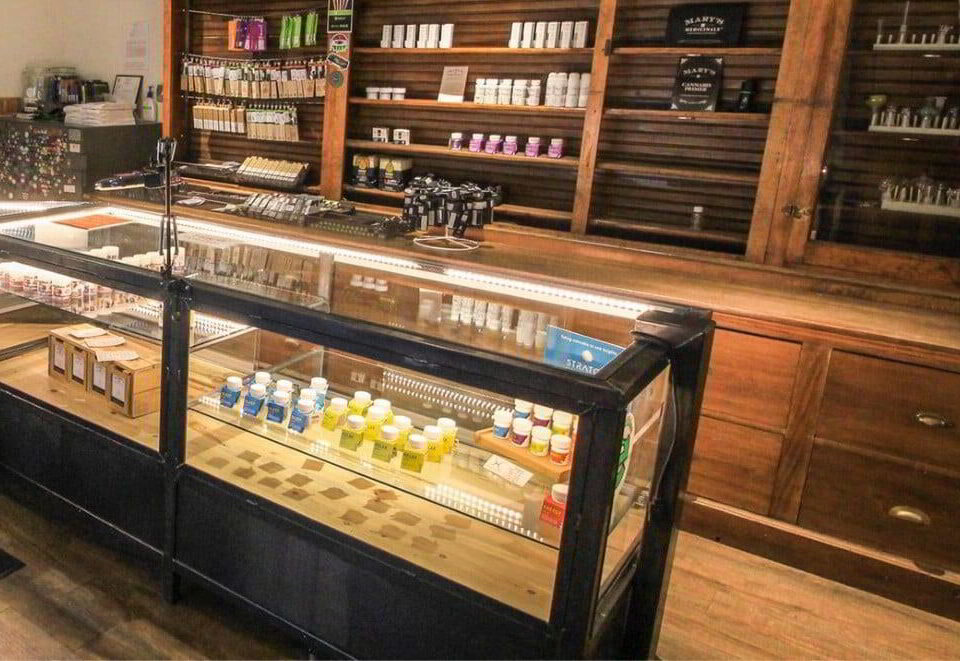Cannabis store interior