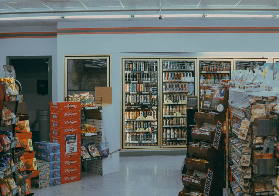 Alcohol in convenience store