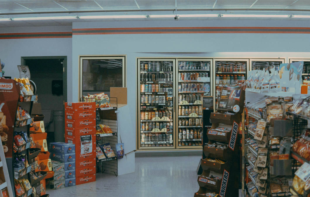 Alcohol in convenience store