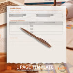 Weekly employee goal setting template