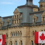 Canada's parliamament buildings in Ottawa