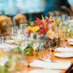 Catering at an event