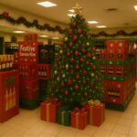 Liquor store marketing at Christmas