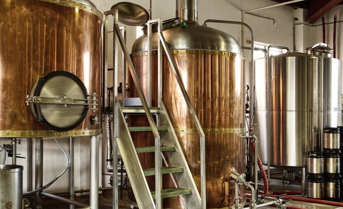 BC craft brewery operation