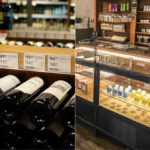 Liquor store and cannabis store interior
